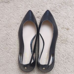 Cole Haan Women's Classic Navy/ Black Flat
